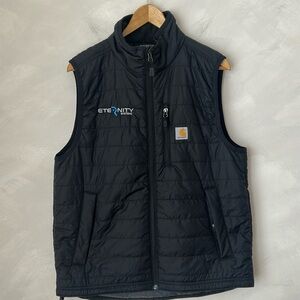 Carhartt Men’s Rain Defender® Insulated Vest - Relaxed Fit Size Medium